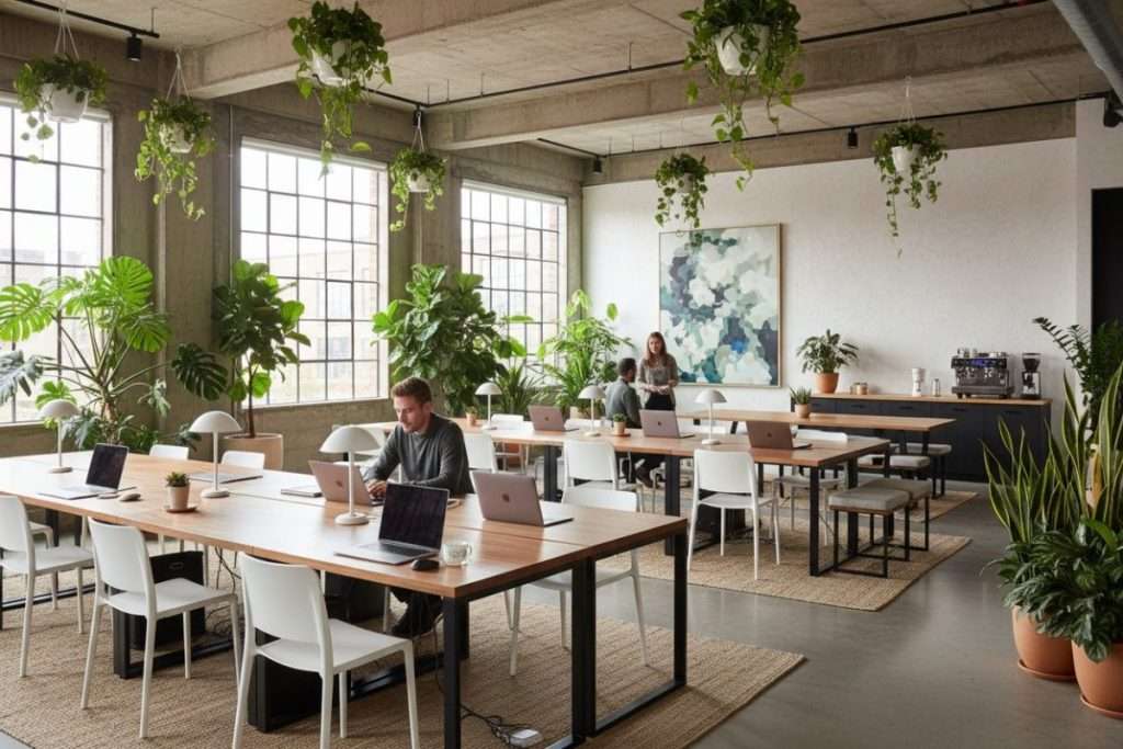 Le Square Working : bureaux partagés et services pro