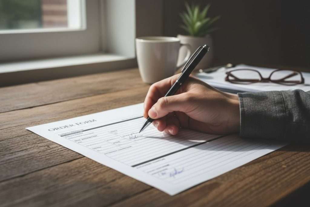 Le bon de commande : définition, rôle et valeur juridique
