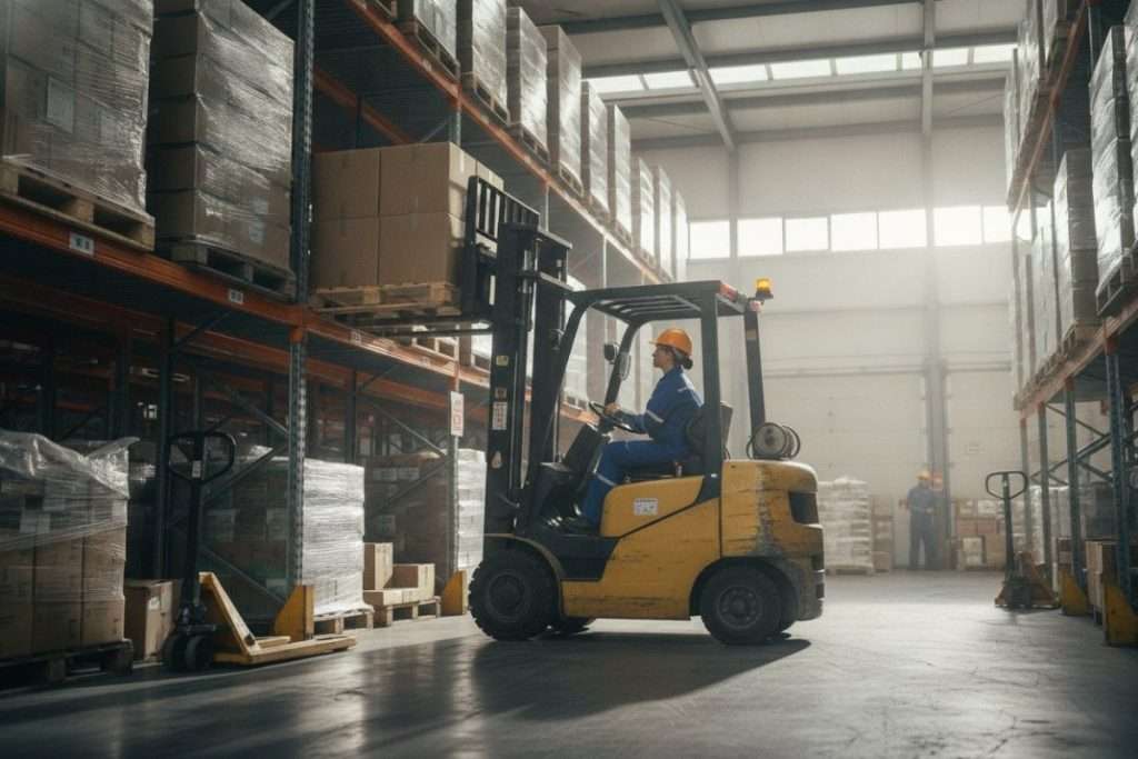 Optimiser la logistique industrielle grâce à une expertise en manutention et levage